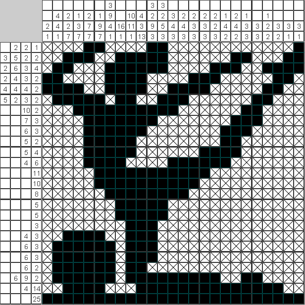 Японский рисунок Гимнастка