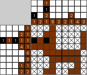 Цветной японский рисунок Щенок 34