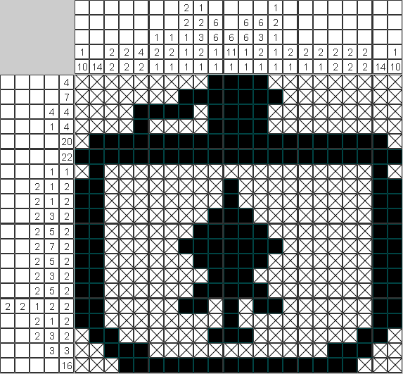 Японский рисунок Фляжка