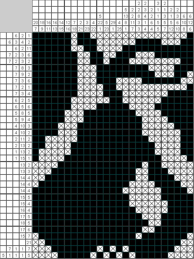 Японский рисунок Груша