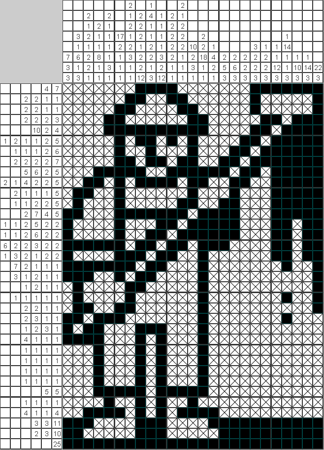 Японский рисунок Маляр