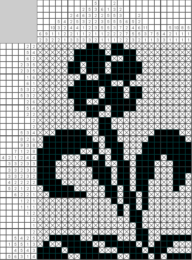 Японский рисунок Одуванчик