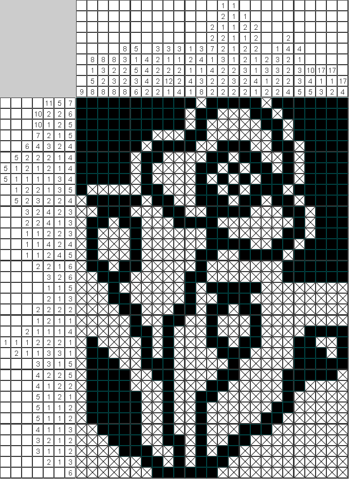 Японский рисунок Мак