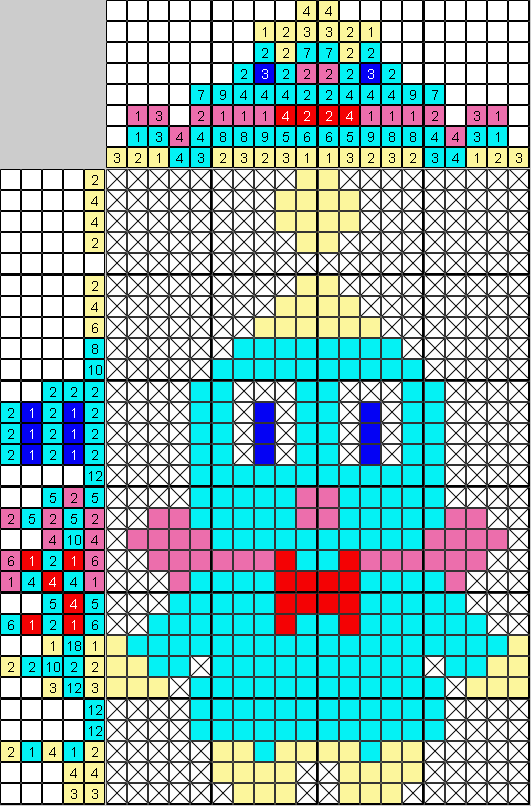 Цветной японский рисунок Chao Sonic