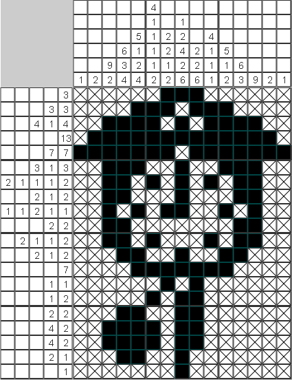 Японский рисунок Ходики