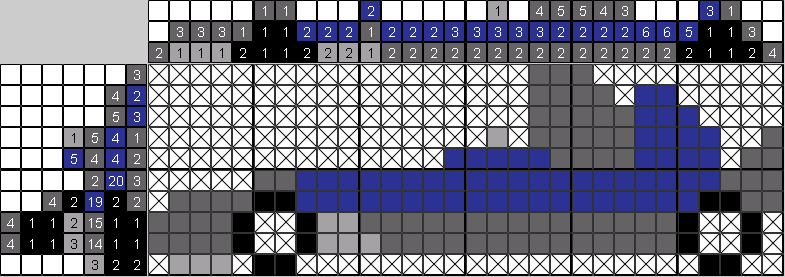 Цветной японский рисунок тачка