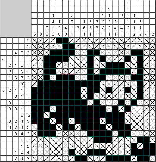 Японский рисунок Звереныш