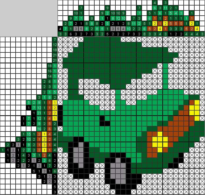 Цветной японский рисунок Грузовичок