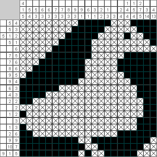 Японский рисунок Голубь