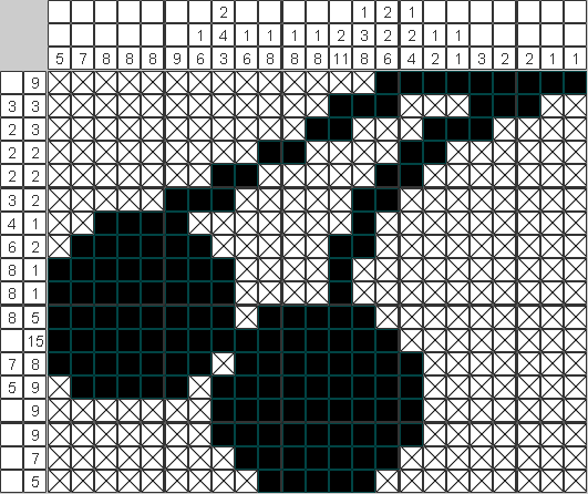Японский рисунок Две ягоды