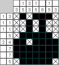 Японский рисунок Колба