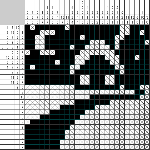 Японский рисунок Вечера на хуторе