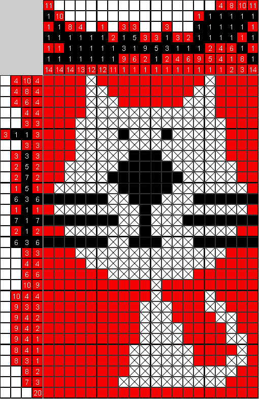 Цветной японский рисунок котенок