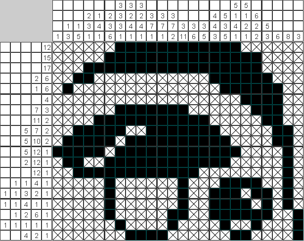 Японский рисунок Грибочки