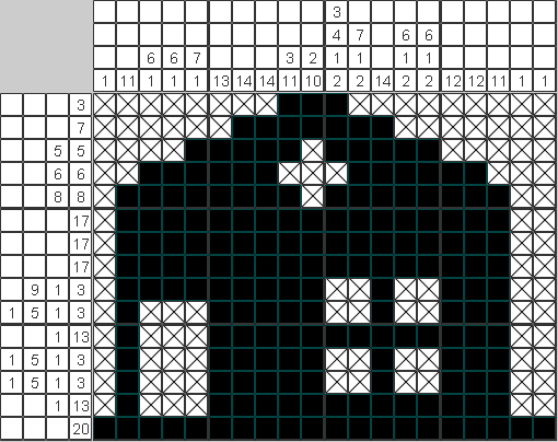 Японский рисунок Дом