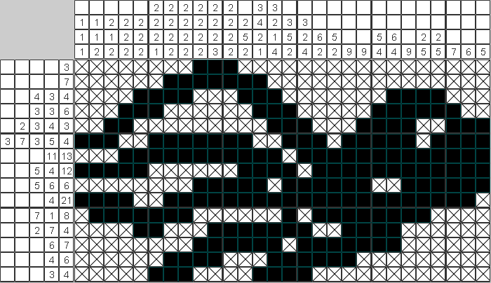 Японский рисунок Осьминог