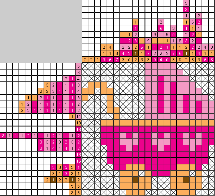 Цветной японский рисунок Коляска