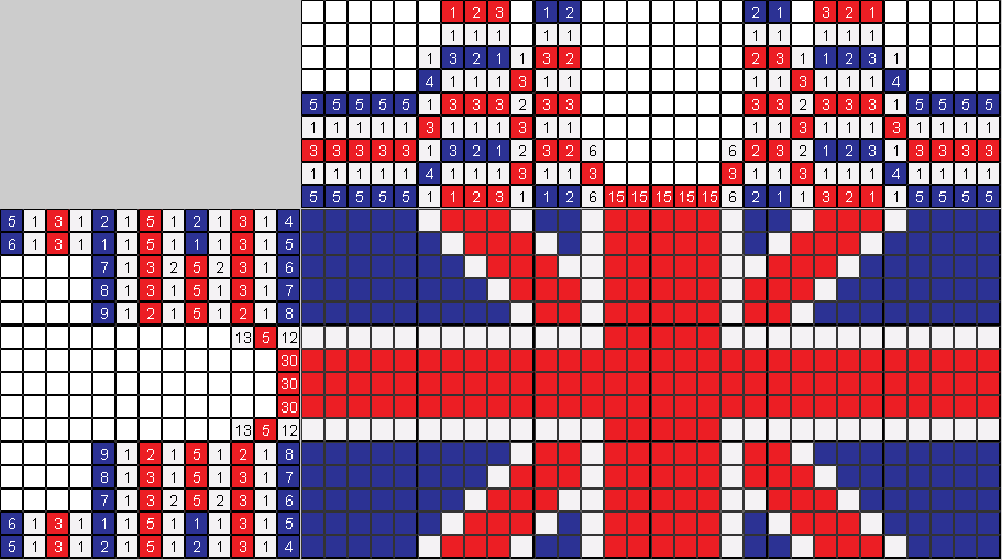 Цветной японский рисунок Великобритания