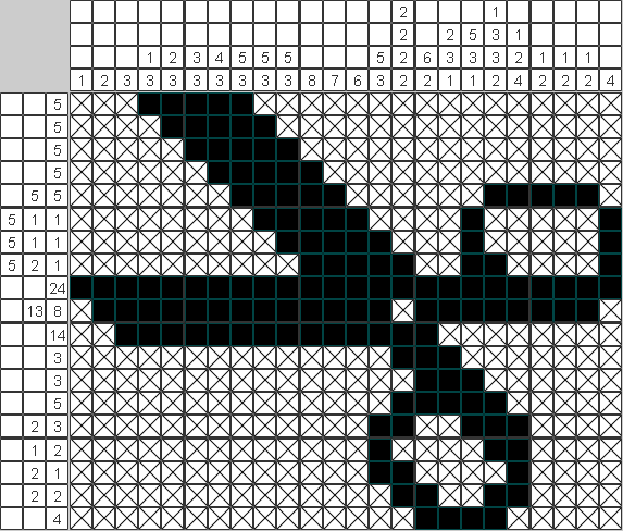 Японский рисунок Ножницы