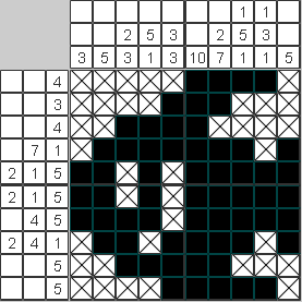 Японский рисунок Скалярия