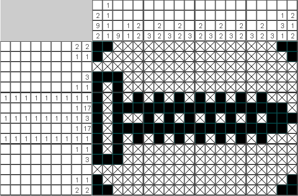 Японский рисунок Болт