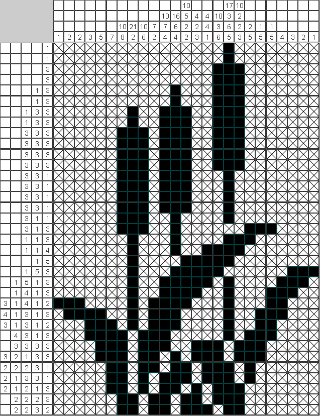 Японский рисунок Камыш