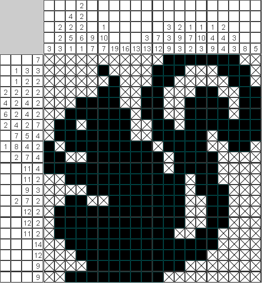 Японский рисунок Белочка