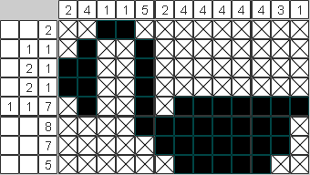 Японский рисунок Лебедь