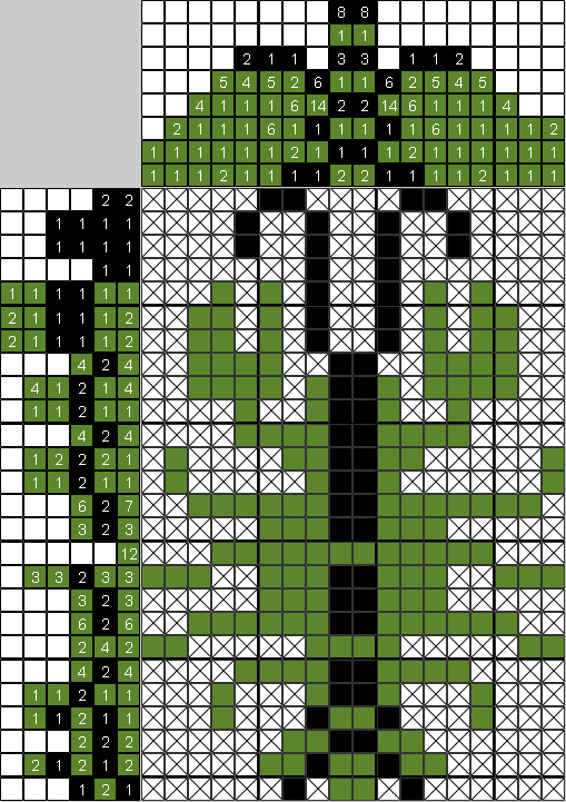 Цветной японский рисунок Рак