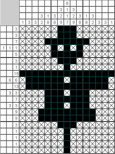 Японский рисунок Пугало