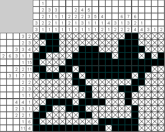 Японский рисунок Мышь в сапоге