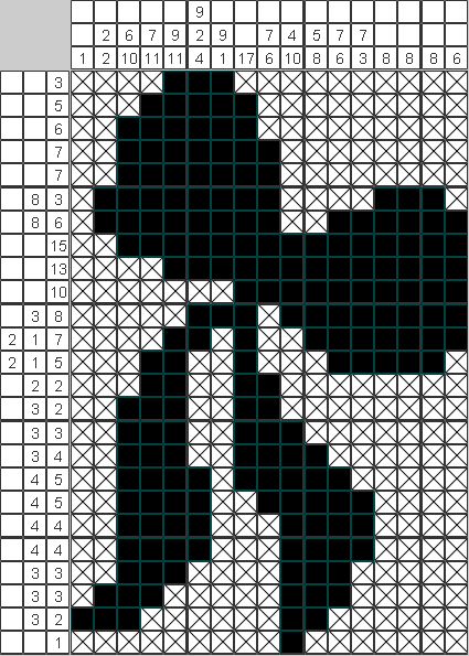 Японский рисунок Бант