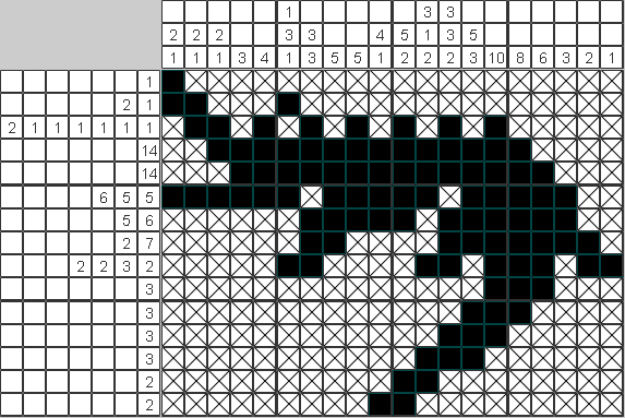 Японский рисунок Крокодил