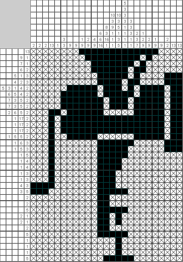 Японский рисунок Мясорубка