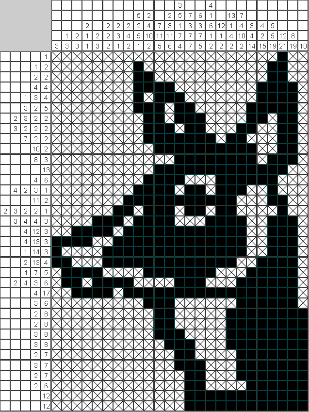 Японский рисунок Косуля