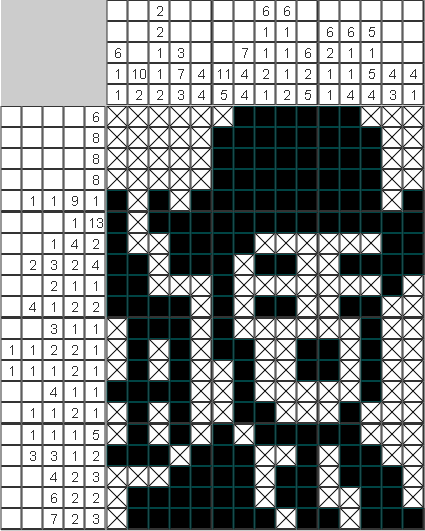 Японский рисунок Немой комик