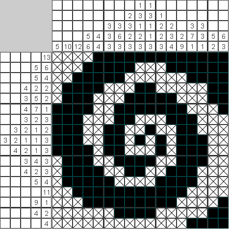 Японский рисунок Спираль