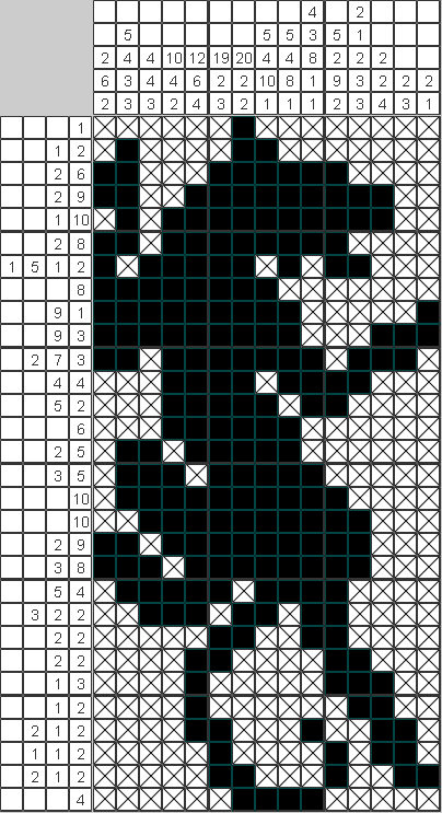 Японский рисунок Гроза зверей