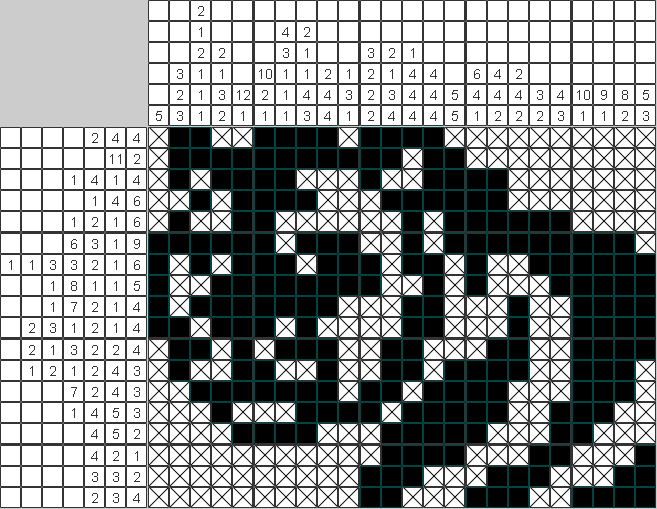 Японский рисунок Тигр