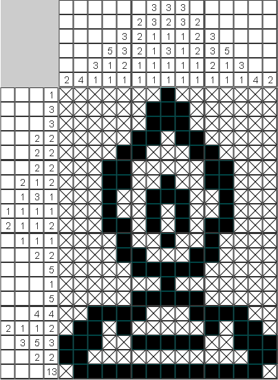 Японский рисунок Свеча