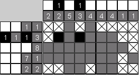 Цветной японский рисунок бегемотик