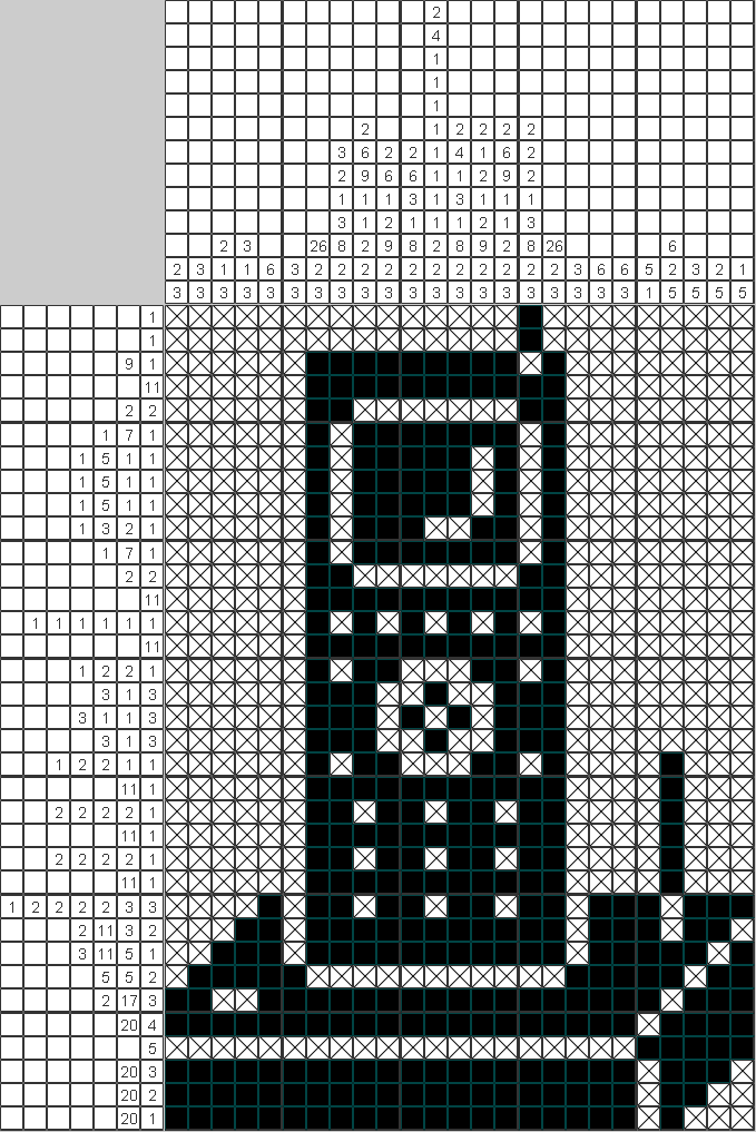 Японский рисунок Телефон