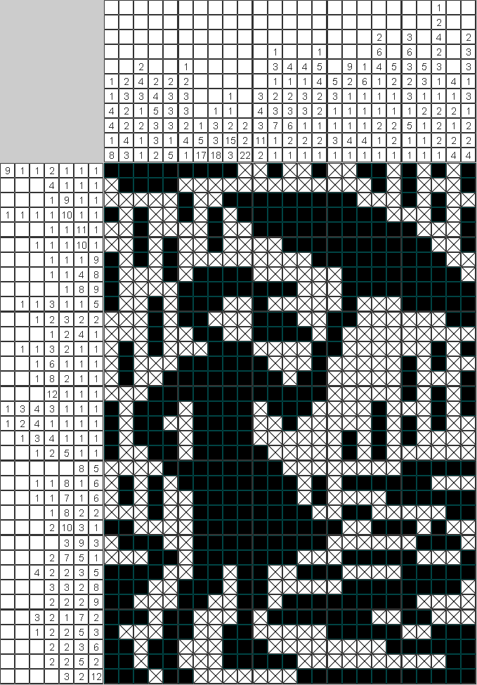 Японский рисунок Непогода