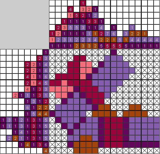 Цветной японский рисунок Подарок