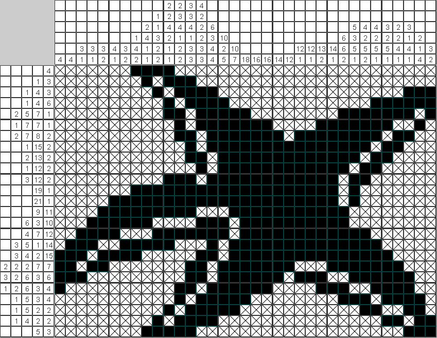 Японский рисунок Морская звезда