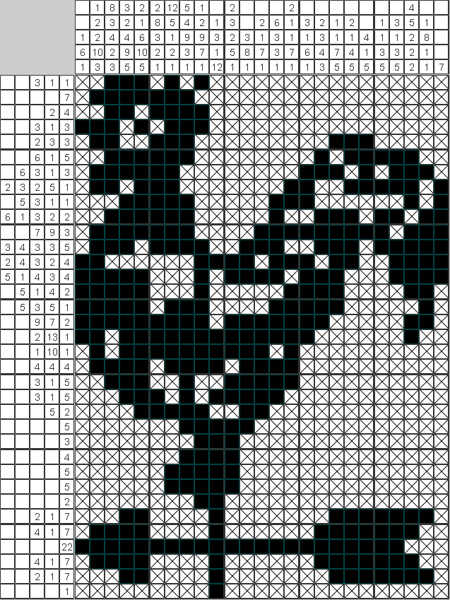 Японский рисунок Флюгер