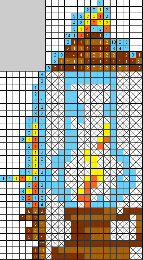 Цветной японский рисунок Керосиновая лампа