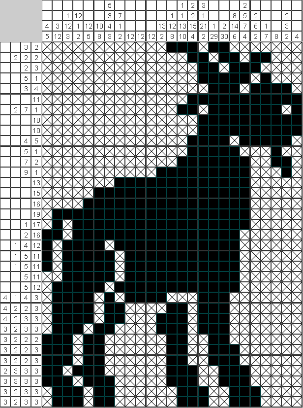 Японский рисунок Козёл