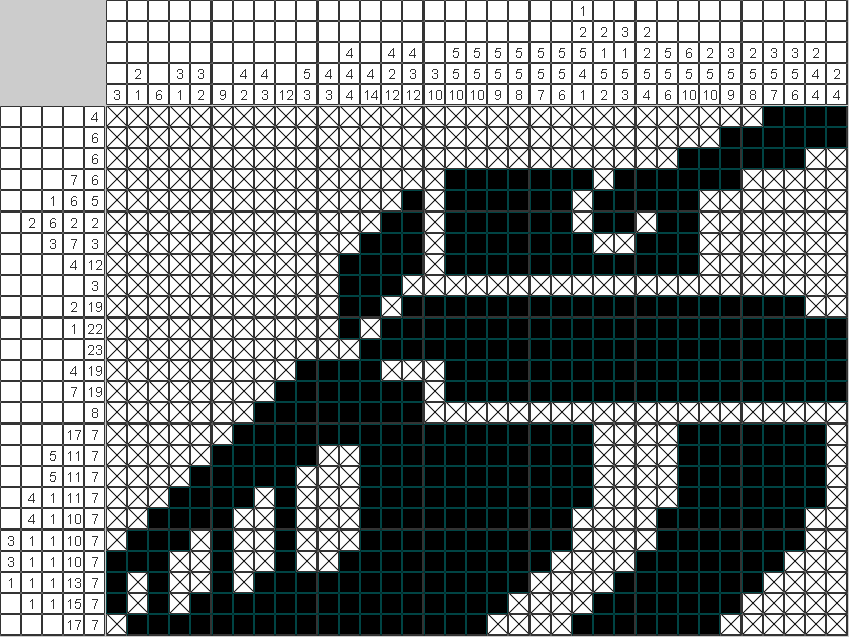 Японский рисунок Танк