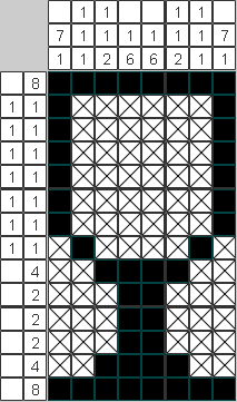 Японский рисунок Бокал